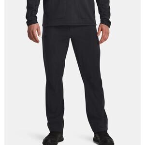NWT Under Armour UA Defender Men's Pants in Dark Navy Blue size 34 x 32